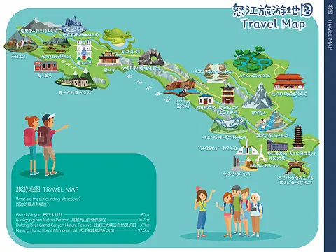 南岸智慧导览系统下的手绘地图个性化推荐功能？